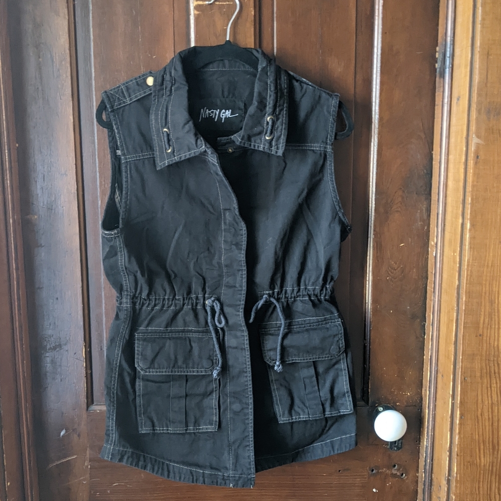 Nasty Gal long vest